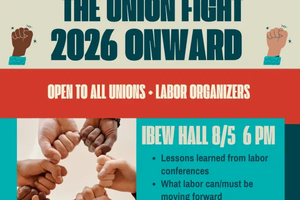 Flyer for the August 5th, 2026 Panel and Discussion